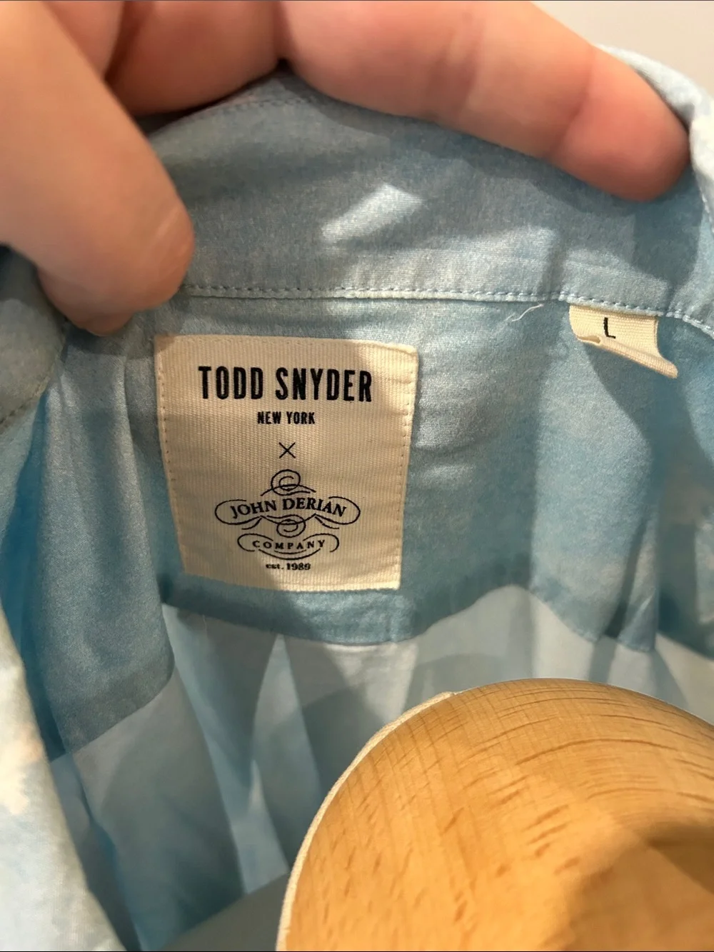 Todd Synder X‎ John Derian Harbor Camp Collar Shirt